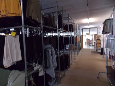 Lagersystem für Kleiderware