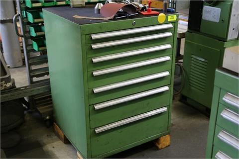 Tool cabinet with 7 drawers