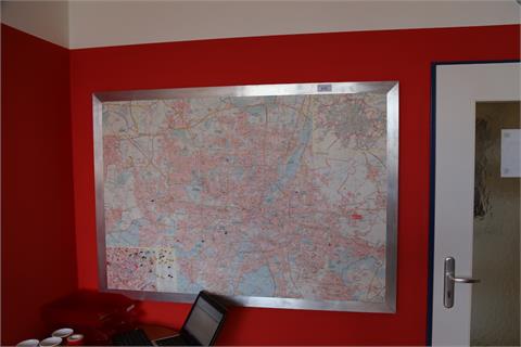 Karte Großraum München 
