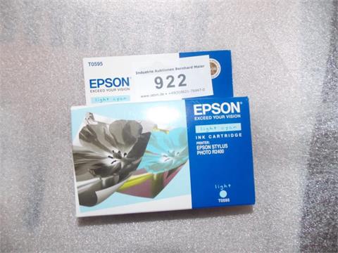 Epson Drucker-Tintenpatrone  Nr. T0595 Blau      P095/922