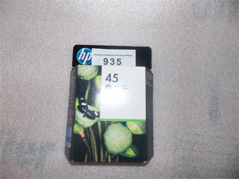 HP Drucker-Tintenpatrone  Nr. 45 Schwarz      P095/935