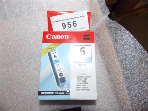 Canon Drucker-Tintenpatrone  Nr. 6 BCI, Cyan      P095/956