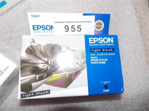Epson, Drucker-Tintenpatrone  Nr. T0597 Schwarz      P095/955