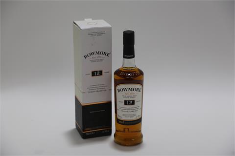 1 Fl. Bowmore 12 Years Old Islay Single Malt Scotch Whisky 40%