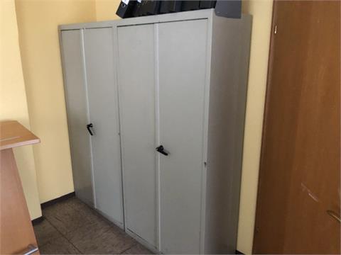Lot of metal cabinets