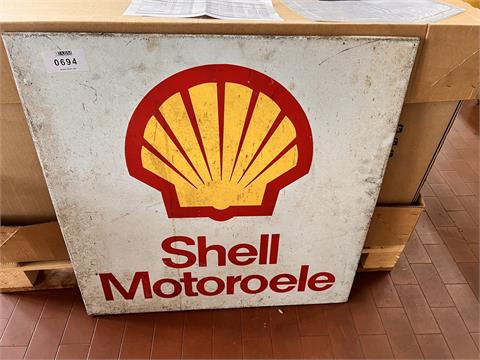 Blechschild Shell Motoroele