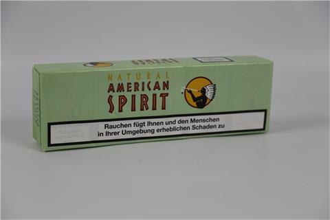 Stange Natural American Spirit Grün